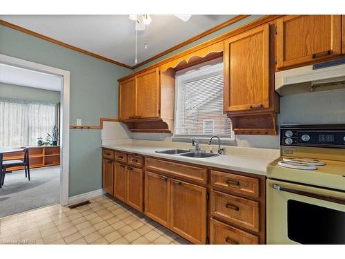 75 Youngs Street, Stratford, ON - Indoor Photo Showing Kitchen With Double Sink