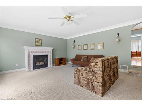 75 Youngs Street, Stratford, ON - Indoor Photo Showing Living Room With Fireplace