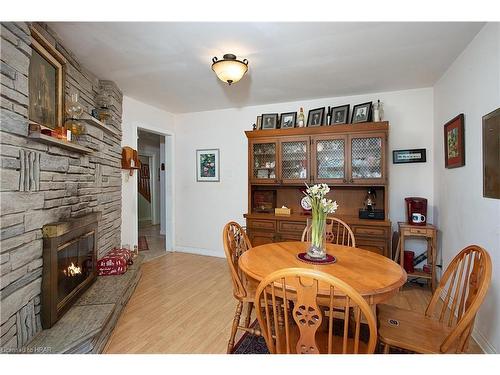 166 Cobourg Street, Stratford, ON - Indoor Photo Showing Dining Room With Fireplace