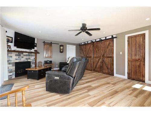 34486 Gore Road, South Huron (Munic), ON - Indoor With Fireplace