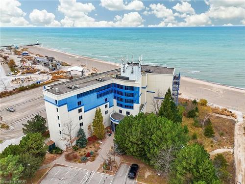 202-9 Pine Street, Grand Bend, ON - Outdoor With Body Of Water With View