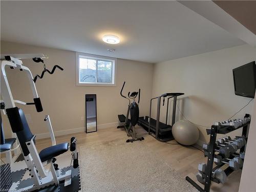 4557 Perth Road 180, Dublin, ON - Indoor Photo Showing Gym Room