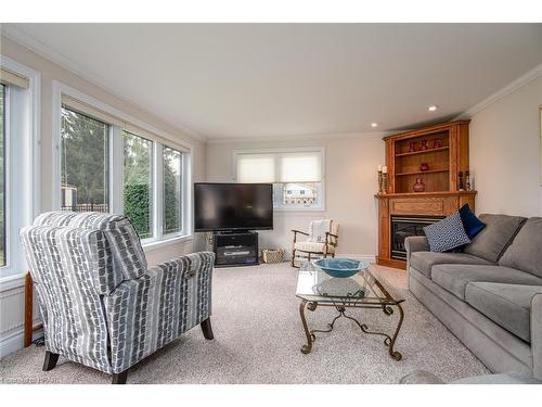 47 Walker Street, Clinton, ON - Indoor Photo Showing Living Room With Fireplace