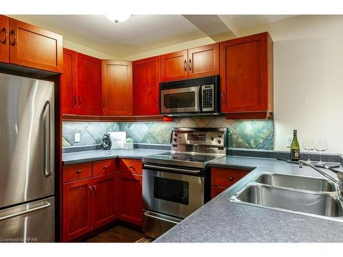 26 Daly Avenue, Stratford, ON - Indoor Photo Showing Kitchen With Double Sink