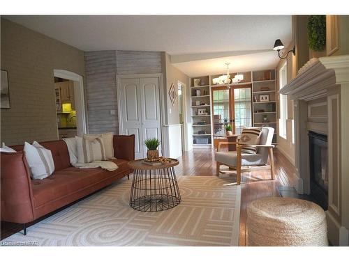 310 Northumberland Street, Ayr, ON - Indoor Photo Showing Living Room With Fireplace