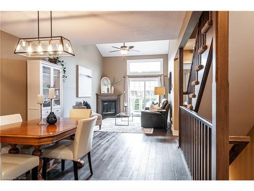 221-50 Galt Road Road, Stratford, ON - Indoor Photo Showing Dining Room With Fireplace