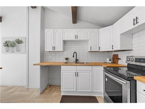 233 Nile Street, Stratford, ON - Indoor Photo Showing Kitchen With Double Sink