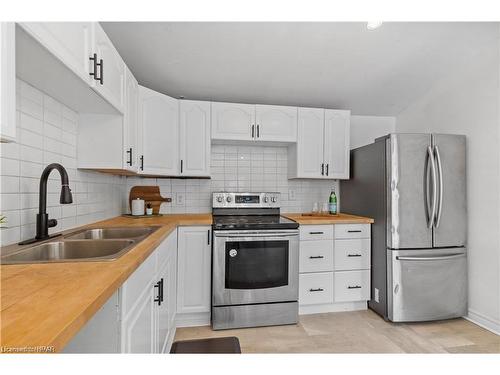 233 Nile Street, Stratford, ON - Indoor Photo Showing Kitchen With Double Sink