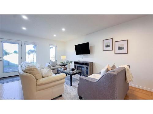 36 Hyde Road, Stratford, ON - Indoor Photo Showing Living Room With Fireplace