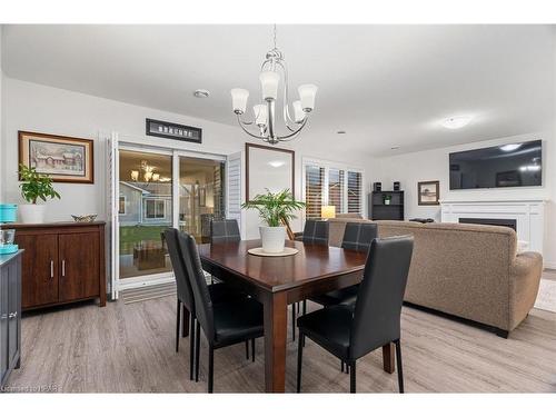 198 Lake Breeze Drive, Ashfield-Colborne-Wawanosh, ON - Indoor Photo Showing Dining Room With Fireplace