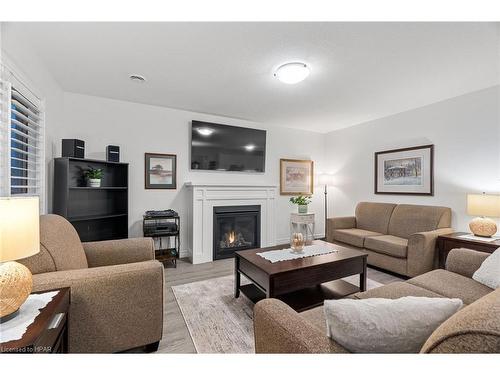 198 Lake Breeze Drive, Ashfield-Colborne-Wawanosh, ON - Indoor Photo Showing Living Room With Fireplace