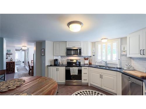 100-5 Cobourg Street, Goderich, ON - Indoor Photo Showing Kitchen With Double Sink