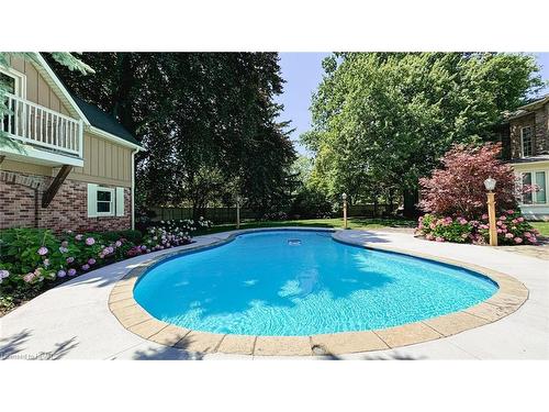 100-5 Cobourg Street, Goderich, ON - Outdoor With In Ground Pool With Backyard