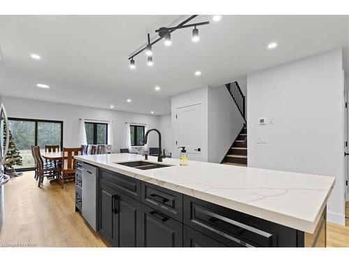 793 Bryans Drive, Brussels, ON - Indoor Photo Showing Kitchen With Double Sink