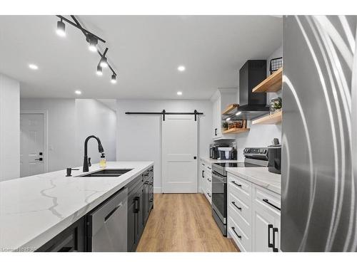 793 Bryans Drive, Brussels, ON - Indoor Photo Showing Kitchen With Double Sink With Upgraded Kitchen