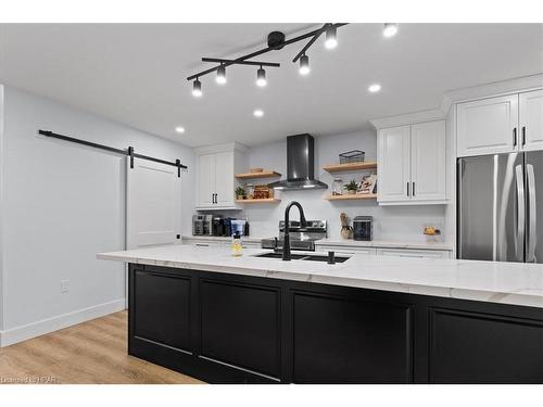 793 Bryans Drive, Brussels, ON - Indoor Photo Showing Kitchen With Double Sink