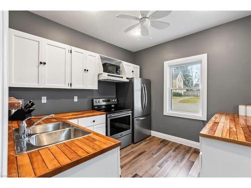 53 Robertson Street, Harriston, ON - Indoor Photo Showing Kitchen With Double Sink