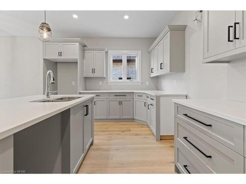 42 Avery Place, Milverton, ON - Indoor Photo Showing Kitchen With Double Sink