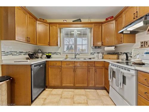 8 Oak Street, Stratford, ON - Indoor Photo Showing Kitchen With Double Sink