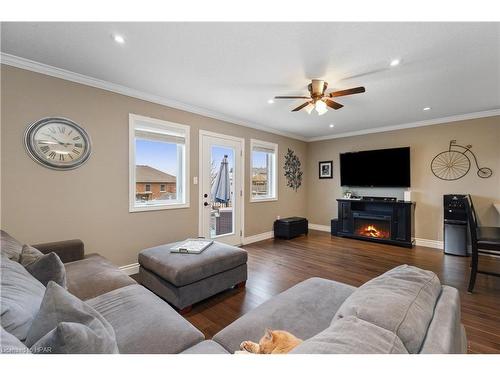 57 Edison Street, St. Marys, ON - Indoor Photo Showing Living Room With Fireplace