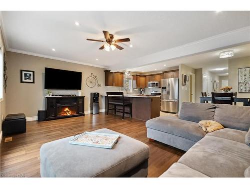 57 Edison Street, St. Marys, ON - Indoor Photo Showing Living Room With Fireplace