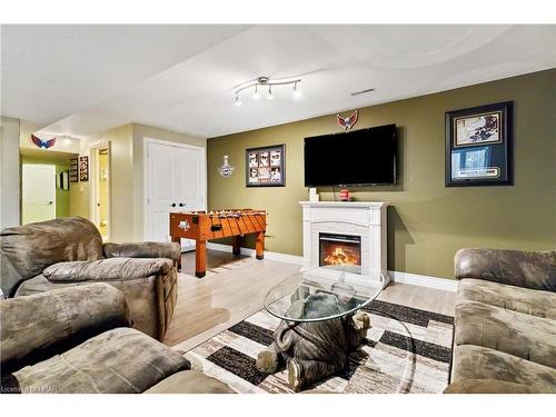 57 Edison Street, St. Marys, ON - Indoor Photo Showing Living Room With Fireplace