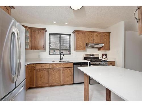 55 Hyde Road, Stratford, ON - Indoor Photo Showing Kitchen With Stainless Steel Kitchen With Double Sink