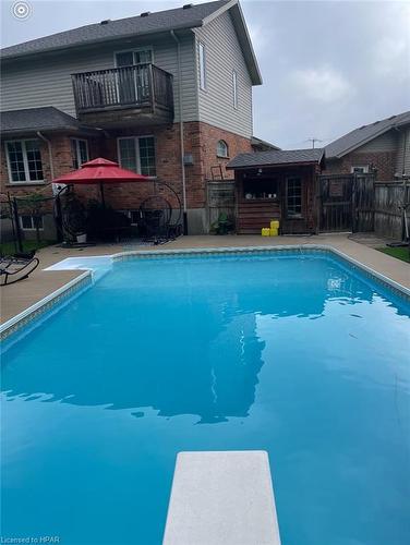 18 Abraham Drive, Stratford, ON - Outdoor With In Ground Pool