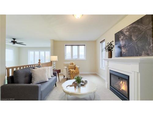 8 Macpherson Avenue, Seaforth, ON - Indoor Photo Showing Living Room With Fireplace