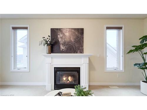 8 Macpherson Avenue, Seaforth, ON - Indoor Photo Showing Living Room With Fireplace