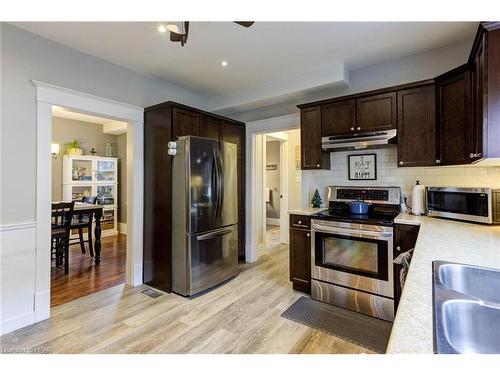 465 Albert Avenue N, Listowel, ON - Indoor Photo Showing Kitchen With Double Sink