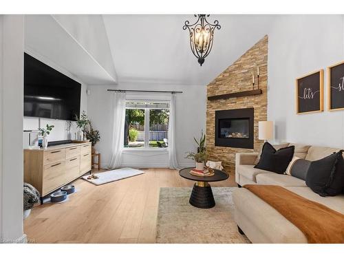 125 Armstrong Street W, Listowel, ON - Indoor Photo Showing Living Room With Fireplace