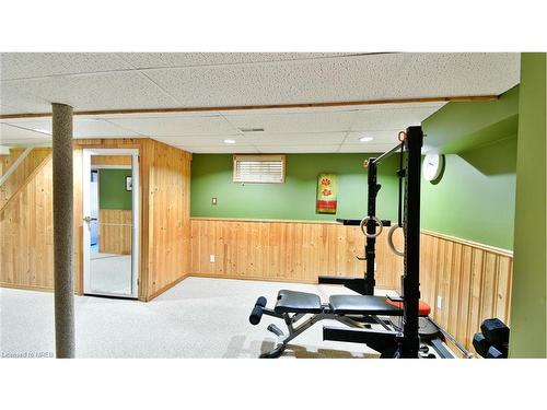 33 Coughlen Street, Ajax, ON - Indoor Photo Showing Gym Room