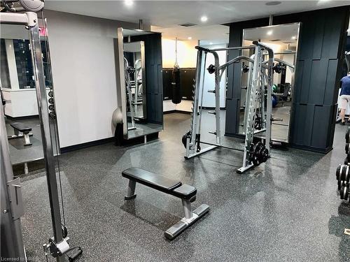 1435-250 Wellington Street W, Toronto, ON - Indoor Photo Showing Gym Room