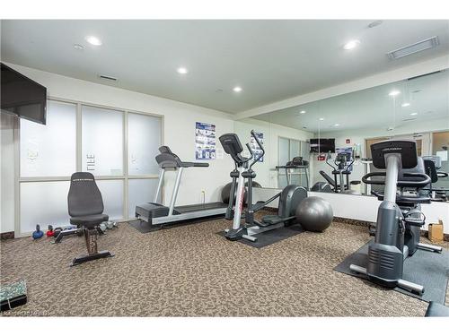 424-383 Main Street E, Milton, ON - Indoor Photo Showing Gym Room