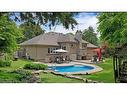 950 Harvey Place, Burlington, ON  - Outdoor With In Ground Pool With Backyard With Exterior 