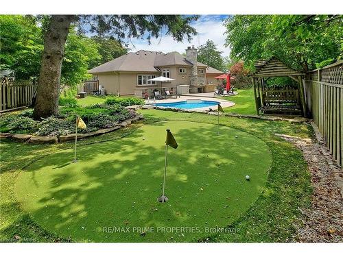 950 Harvey Place, Burlington, ON - Outdoor With In Ground Pool With Backyard With Exterior