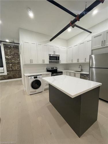 102-144 King Street W, Kitchener, ON - Indoor Photo Showing Kitchen With Stainless Steel Kitchen