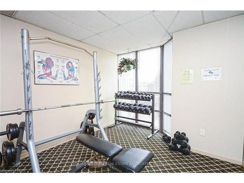 507-300 Webb Drive, Mississauga, ON - Indoor Photo Showing Gym Room