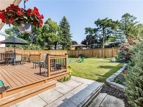 100 Warren Road, Kitchener, ON - Outdoor With Deck Patio Veranda With Backyard