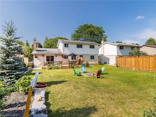 100 Warren Road, Kitchener, ON - Outdoor With Deck Patio Veranda With Backyard