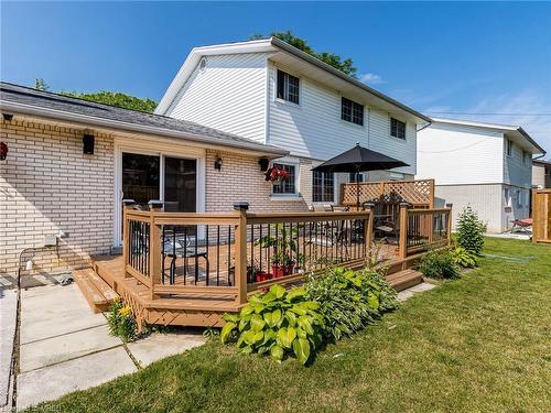 100 Warren Road, Kitchener, ON - Outdoor With Deck Patio Veranda With Exterior