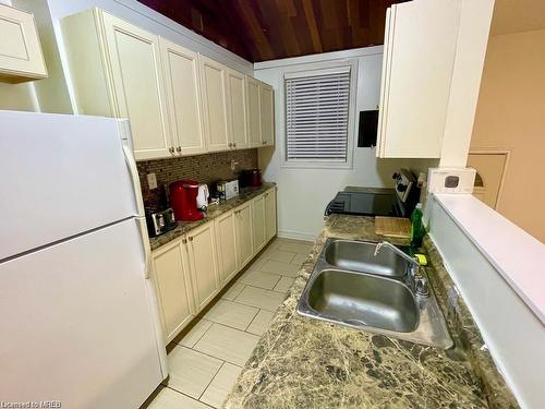 121 West 5Th Street, Hamilton, ON - Indoor Photo Showing Kitchen With Double Sink