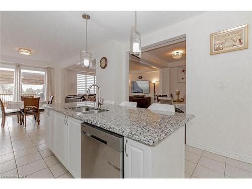 523 Equestrian Way, Cambridge, ON - Indoor Photo Showing Kitchen With Double Sink With Upgraded Kitchen