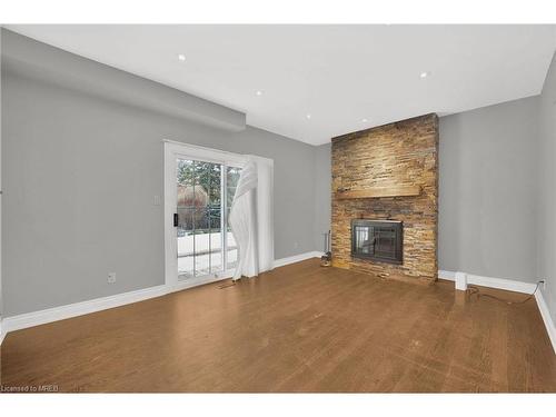 13 Axminster Road, Brampton, ON - Indoor Photo Showing Living Room With Fireplace