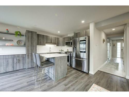 71 Heron Street S, Welland, ON - Indoor Photo Showing Kitchen With Stainless Steel Kitchen