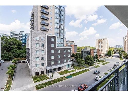 506-251 Lester Street, Waterloo, ON - Outdoor With Balcony With Facade