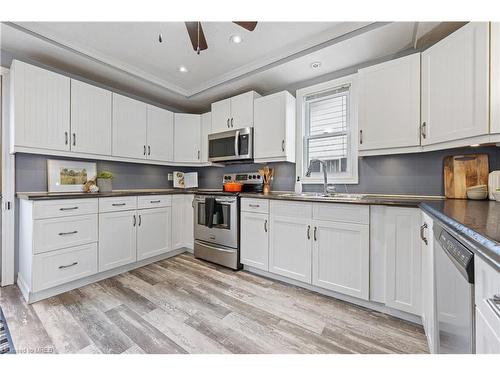 108 Nelson Street E, Port Dover, ON - Indoor Photo Showing Kitchen With Stainless Steel Kitchen