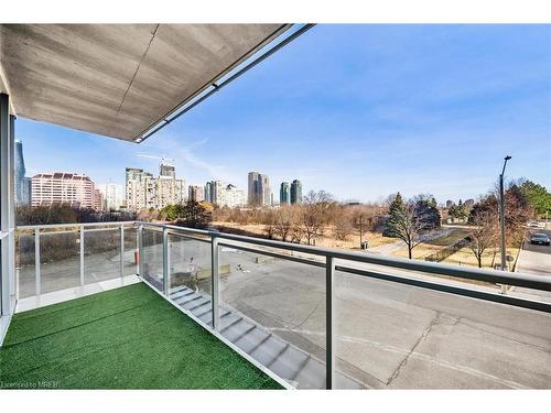 201-223 Webb Drive, Mississauga, ON - Outdoor With Balcony With View