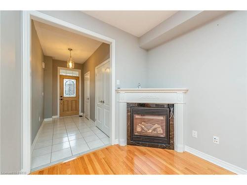 96 Clearfield Drive, Brampton, ON - Indoor Photo Showing Living Room With Fireplace
